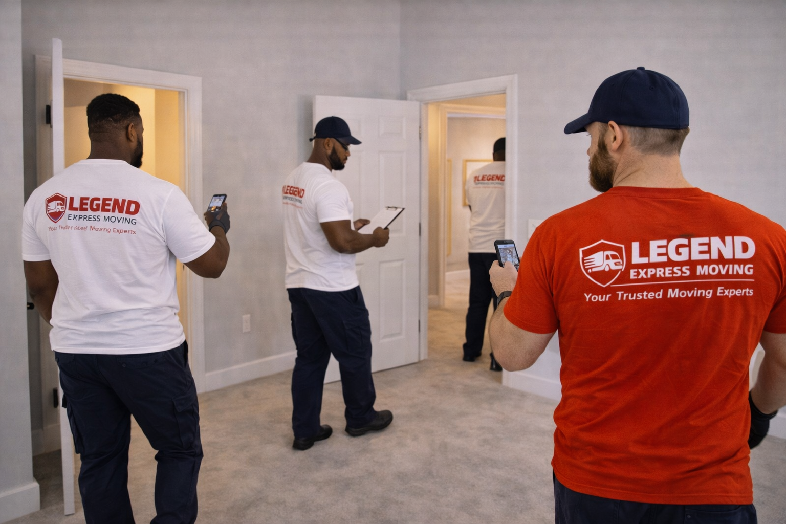 Clean and secure storage facility with organized storage units