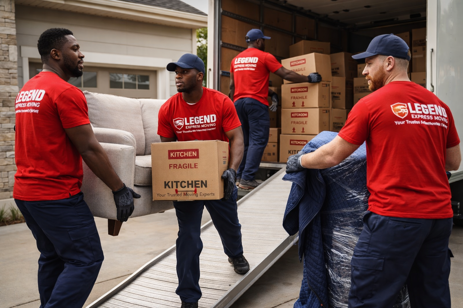 Professional Moving Services - Legend Express Moving